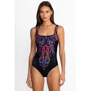 Johnny Was FATIMA SQUARE NECK ONE PIECE